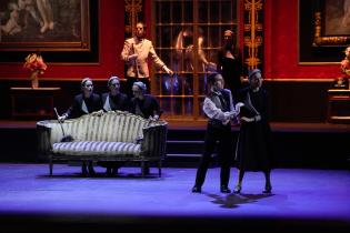 Estreno de «La bella Helena» en el teatro Solís