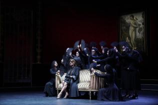 Estreno de «La bella Helena» en el teatro Solís