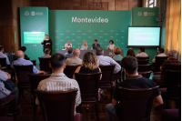 Presentación del primer premio del concurso de anteproyectos Balcón del Cerro