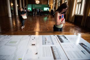 Presentación del primer premio del concurso de anteproyectos Balcón del Cerro