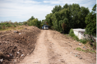 Recorrida por área liberada en el arroyo Las canteras, 11 de enero de 2023