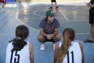 Partido Torneo Jr.NBA en la Plaza de Deportes Nº1