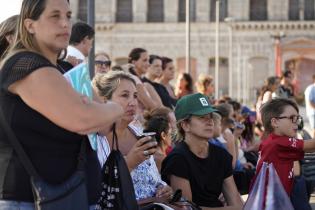 Partido Torneo Jr.NBA en la Plaza de Deportes Nº1