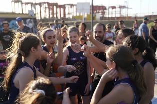 Partido Torneo Jr.NBA en la Plaza de Deportes Nº1