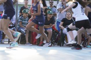 Partido Torneo Jr.NBA en la Plaza de Deportes Nº1