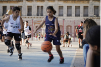 Partido Torneo Jr.NBA en la Plaza de Deportes Nº1