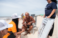 Actividad en la playa Honda en el marco del programa Monteverano Salud,18 de enero de 2023