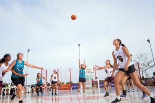 Partido Torneo Jr. NBA en el parque Idea Vilariño Partido Torneo Jr. NBA en el parque Idea Vilariño ,18 de enero de 2023