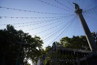 Preparativos del desfile de Carnaval 2023