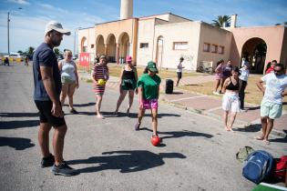 Actividad interplayas en la explanada del Museo Oceanográfico, 20 de enero de 2023