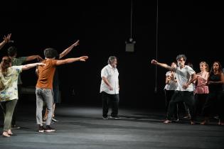 Taller de la Comedia Nacional en el teatro Solís, 03 febrero de 2023