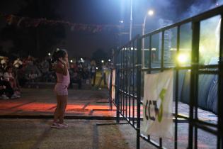 Escenario móvil de carnaval en La Cruz de Carrasco