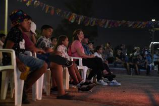 Escenario móvil de carnaval en La Cruz de Carrasco