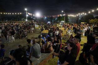 Escenario móvil de carnaval en La Cruz de Carrasco