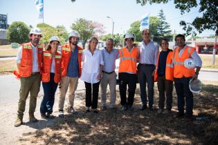 Obras en Luis Batlle Berres, 9 de febrero de 2023