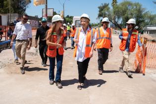 Obras en Luis Batlle Berres, 9 de febrero de 2023