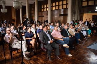 Conferencia de prensa Montevideo destino tuístico inteligente, 14 de febrero de 2023