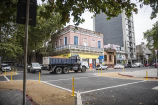 Extensión de cruce peatonal en Maldonado  y Salto 