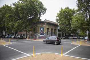 Extensión de cruce peatonal en Maldonado  y Salto 