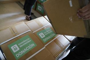 Entrega de donación humanitaria al gobierno de Turquía Entrega de donación humanitaria al gobierno de Turquía