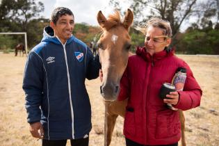 Jornada de adopción de caballos en el marco de la reconversión laboral de clasificadores, 17 de febrero de 2023