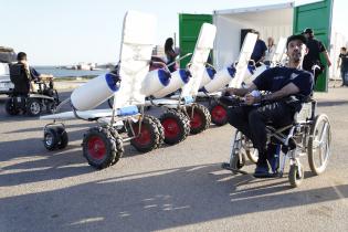 Inauguración de rampa accesible en Playa del Cerro