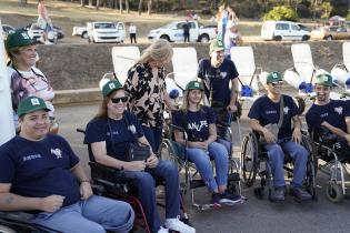 Inauguración de rampa accesible en Playa del Cerro