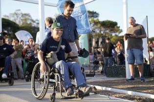 Inauguración de rampa accesible en Playa del Cerro