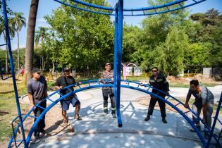 Instalación de juegos accesibles en el Jardín Botánico Instalación de juegos accesibles en el Jardín Botánico, 02 de marzo de 2023