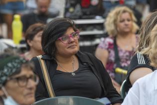 Juntada Feminista en la plaza Fabini en el marco del Día de la Mujer Juntada Feminista en la plaza Fabini en el marco del Día de la Mujer