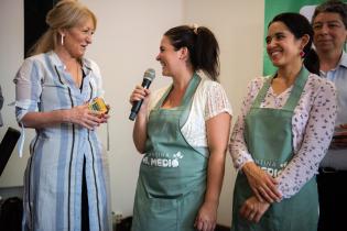 Inauguración de cantina saludable en el edificio sede de la Intendencia de Montevideo