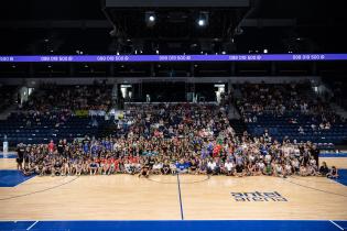 Cierre del Torneo Jr. NBA en el Antel Arena Cierre del Torneo Jr. NBA en el Antel Arena