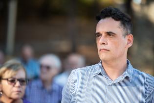 Conmemoración del día de la ex presa y el ex preso político en el Memorial a los Detenidos Desaparecidos de los detenidos