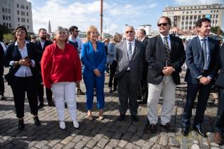 Ceremonia de zarpada del velero escuela «Capitán Miranda»