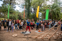 Campo Aventura espacio infantil en la Semana Criolla del Prado