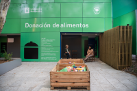 Donación de alimentos para ollas y merenderos en la Semana Criolla del Prado