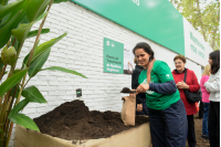 Planta de tratamiento de residuos orgánicos en la Semana Criolla del Prado 2023