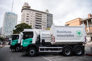 Nueva flota de camiones para reforzar la limpieza de Montevide Nueva flota de camiones para reforzar la limpieza de Montevideo