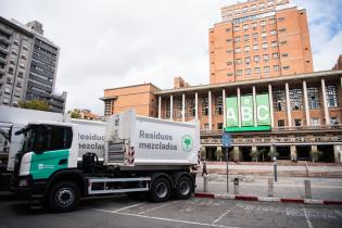 Nueva flota de camiones para reforzar la limpieza de Montevide Nueva flota de camiones para reforzar la limpieza de Montevideo