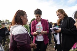 Recorrida por área liberada en la Cañada Iyuí 