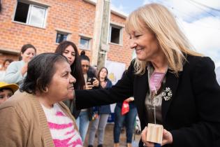Entrega de viviendas en Martori en el marco del proyecto integral de mejoramiento barrial de La Paloma Entrega de viviendas en Martori en el marco del proyecto integral de mejoramiento barrial de La Paloma