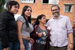Entrega de viviendas en Martori en el marco del proyecto integral de mejoramiento barrial de La Paloma Entrega de viviendas en Martori en el marco del proyecto integral de mejoramiento barrial de La Paloma