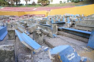 Avance de obras de remodelación en el Teatro de Verano