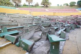 Avance de obras de remodelación en el Teatro de Verano