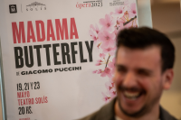 Presentación de Madama Butterfly en el teatro Solìs