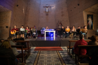 Lectura pública del Herrero y la Muerte en la Iglesia de San Pedro en el departamento de Durazno, 12 de Mayo 2023