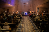 Lectura pública del Herrero y la Muerte en la Iglesia de San Pedro en el departamento de Durazno, 12 de Mayo 2023