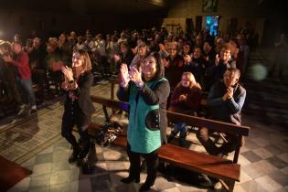 Lectura pública del Herrero y la Muerte en la Iglesia de San Pedro en el departamento de Durazno, 12 de Mayo 2023