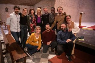 Lectura pública del Herrero y la Muerte en la Iglesia de San Pedro en el departamento de Durazno Lectura pública del Herrero y la Muerte en la Iglesia de San Pedro en el departamento de Durazno, 12 de Mayo 2023