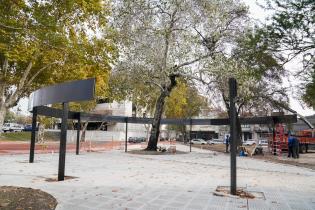 Obras en el Memorial de ex presas políticas Obras en el Memorial de ex presas políticas
